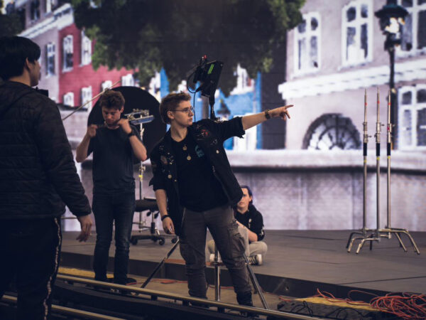 Film Students Work on Epic Virtual Production Stage