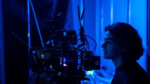 Students Using Film Camera | AIE Film School